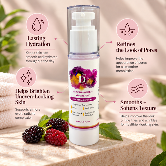 Facial Moisturizer with Niacinamide + Mulberry Extract