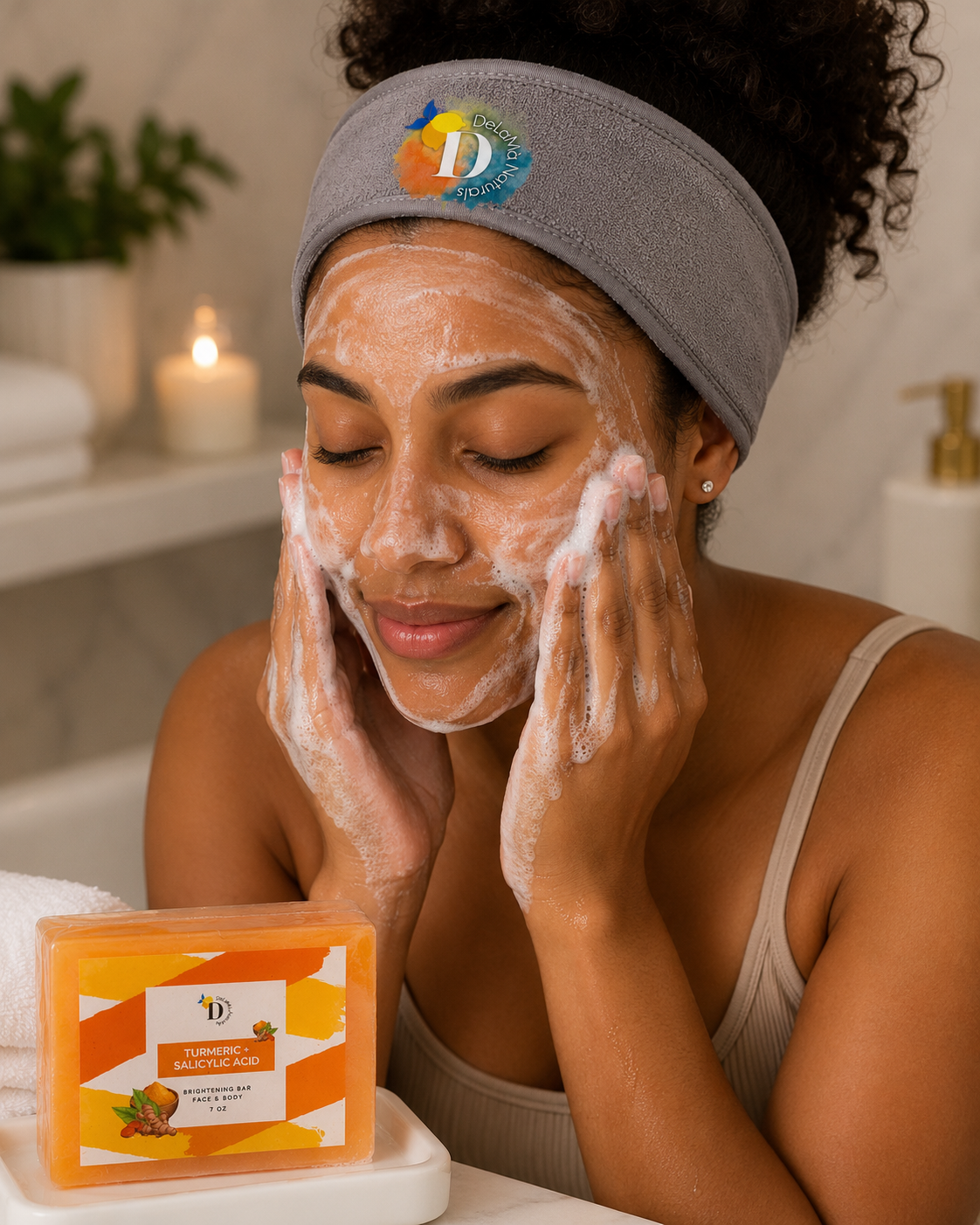 Turmeric + Salicylic Brightening Bar Soap