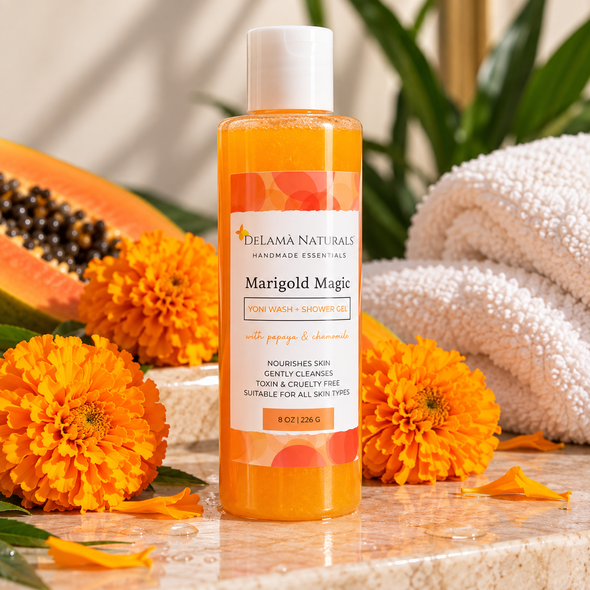 Marigold Magic Yoni Wash + Shower Gel
