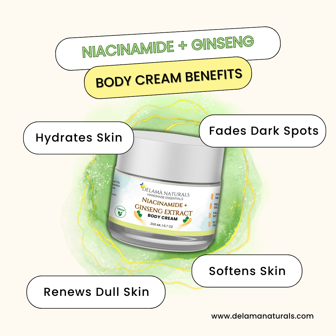 Niacinamide + Ginseng Body Cream