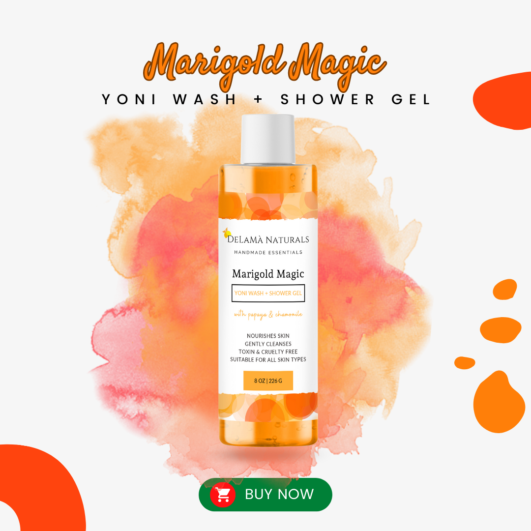 Marigold Magic Yoni Wash + Shower Gel