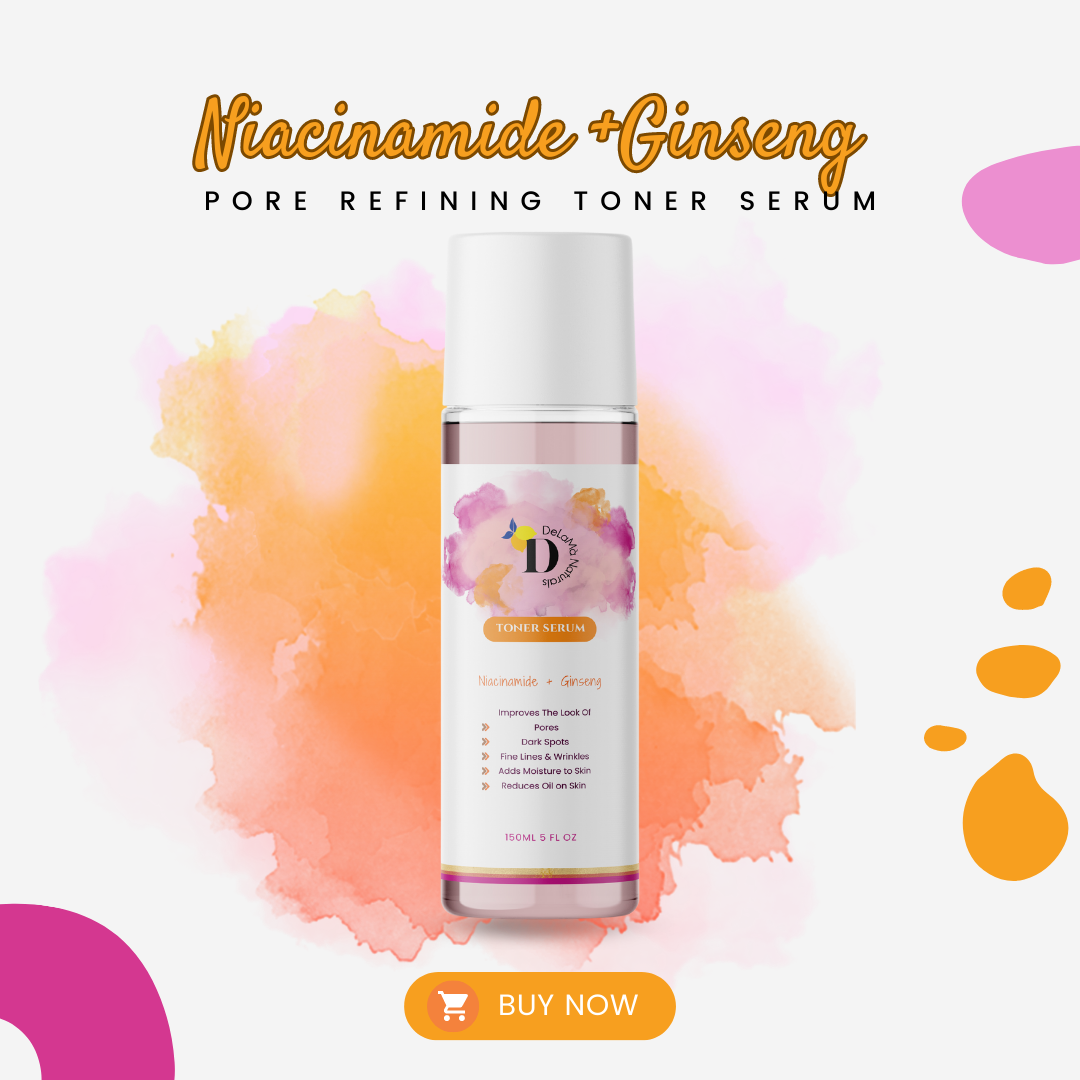 Niacinamide Pore Refining Toner Serum with Ginseng