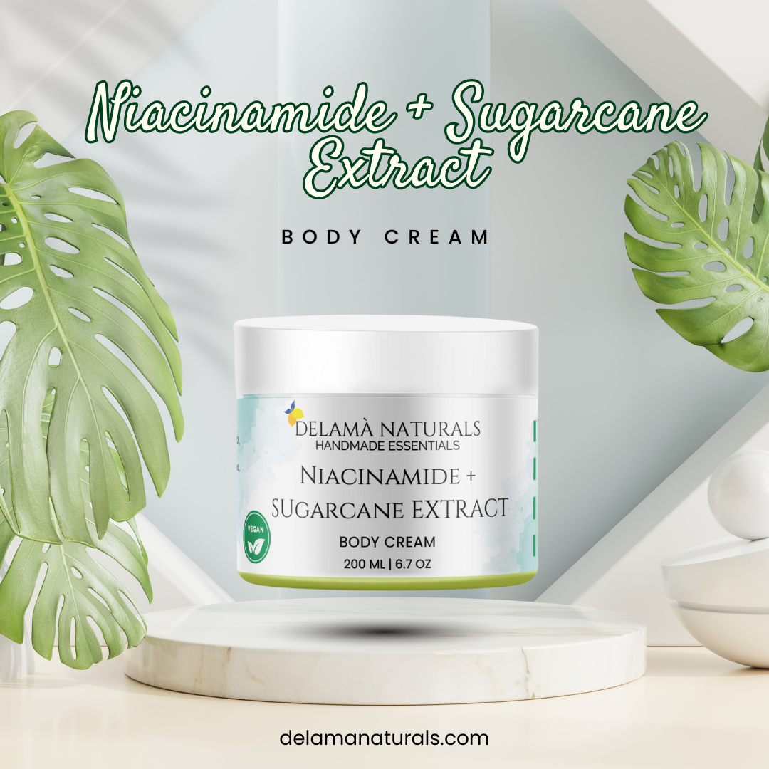 Body Cream with Niacinamide + Sugarcane Extract