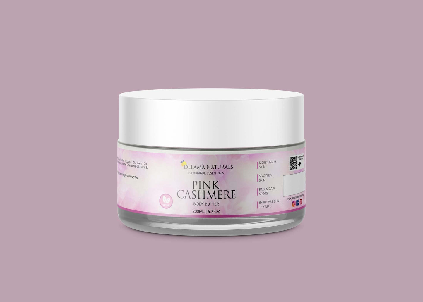 Pink Cashmere Whipped Body Butter