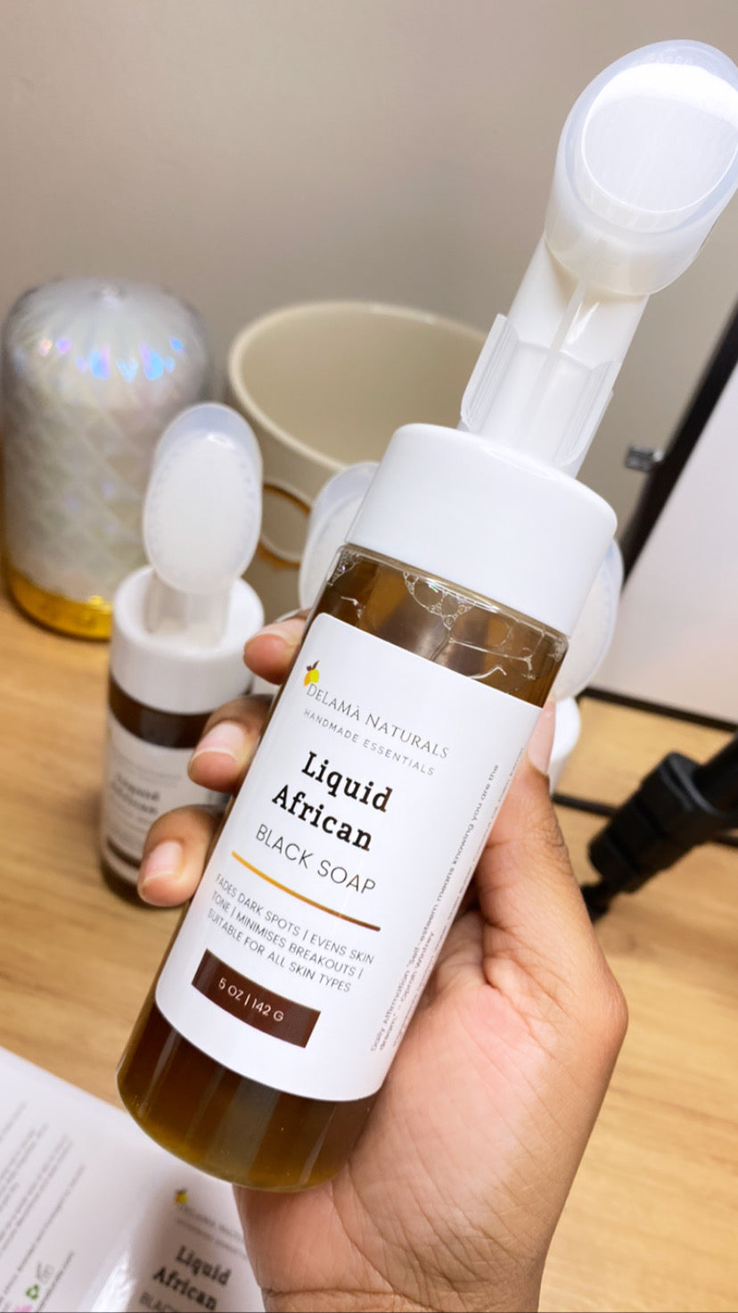 Liquid African Black Soap